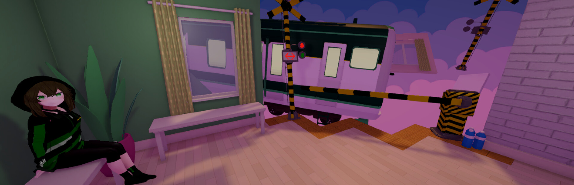 Room 0: The right exit.