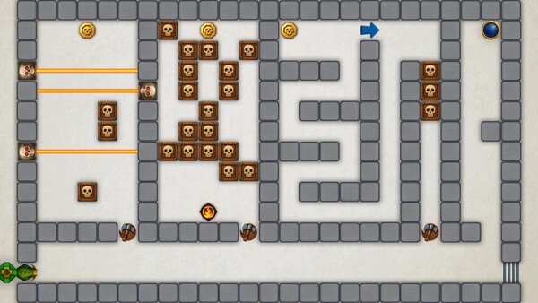 Screenshot of Snake: Secret Treasure