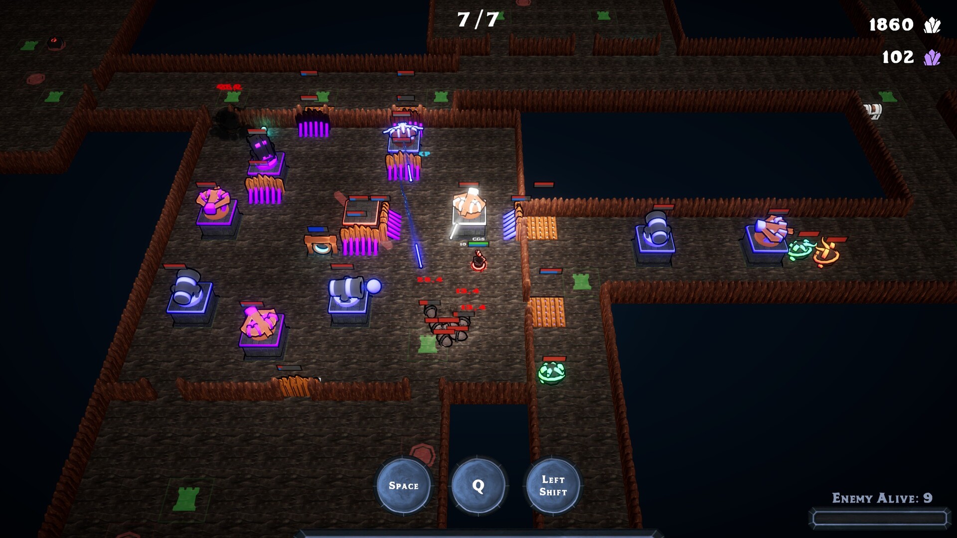 Chthonian TD screenshot 1