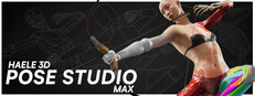HAELE 3D - Pose Studio Max - Anatomy Drawing References Banner