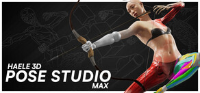 HAELE 3D - Pose Studio Max - Referencje Anatomiczne do Rysowania