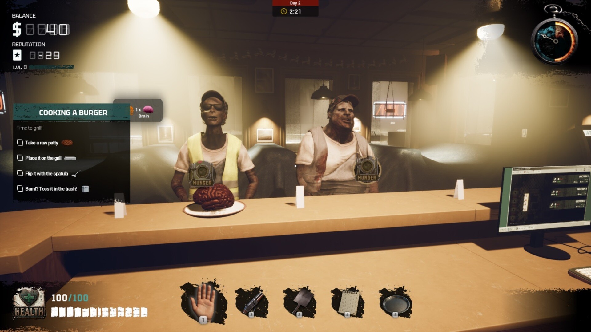 Zombie Diner Simulator 🥩 💀 screenshot #6
