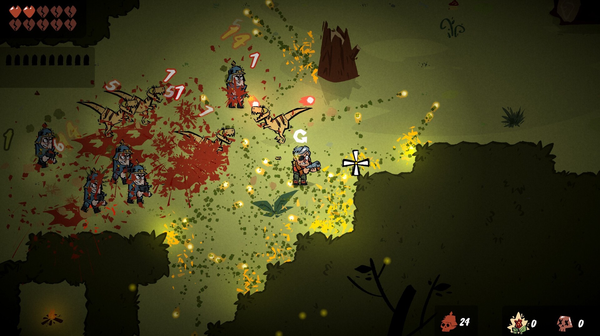 Dino Slug screenshot #1