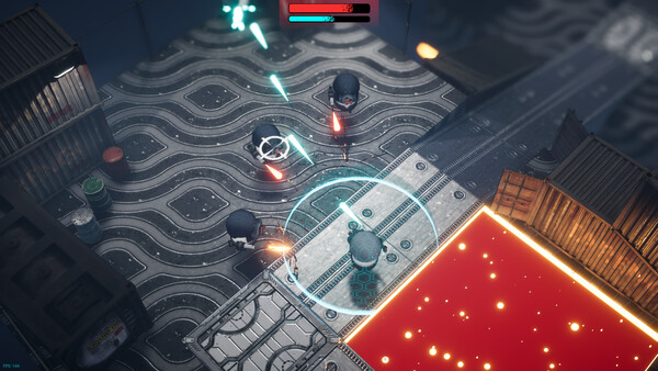 Screenshot of STEEL FORCE: Top Down Shooter