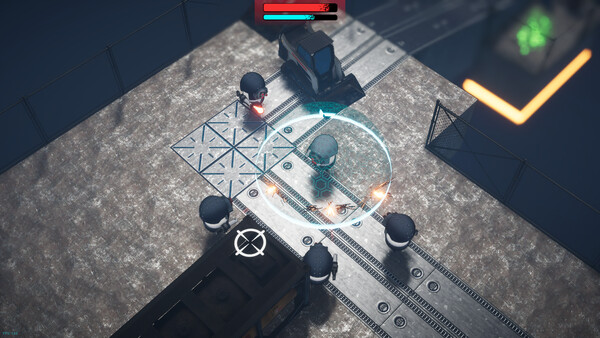Screenshot of STEEL FORCE: Top Down Shooter