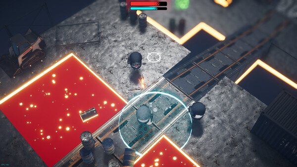 Screenshot of STEEL FORCE: Top Down Shooter