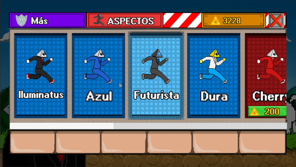 Screenshot of Iluminatus Bizarre Ascent