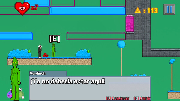 Screenshot of Iluminatus Bizarre Ascent