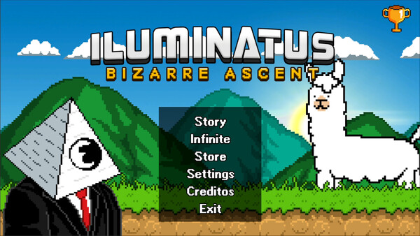 Screenshot of Iluminatus Bizarre Ascent