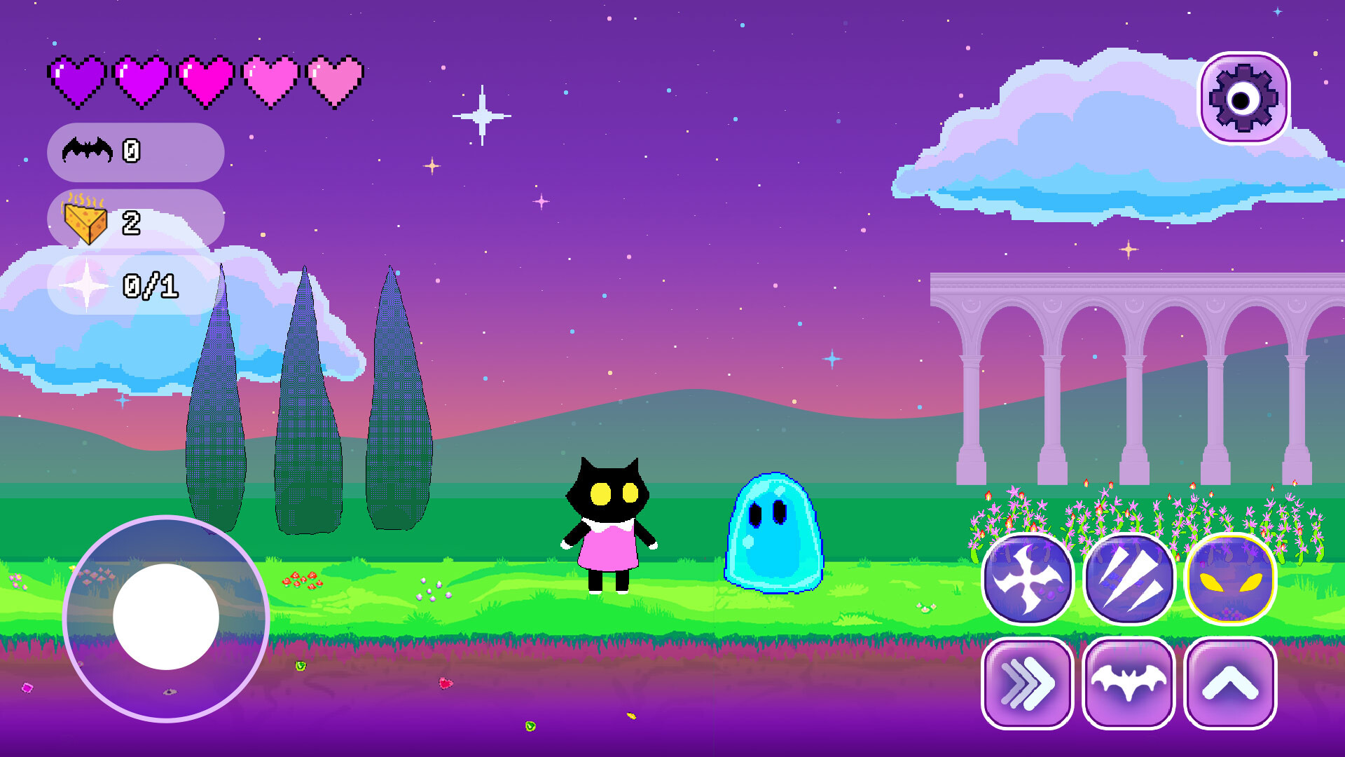 Batty Shadowless Adventures screenshot #1