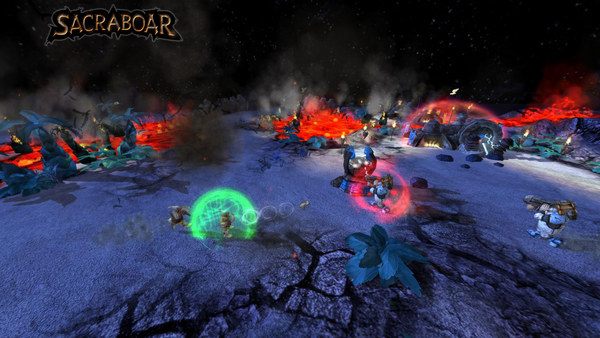Screenshot z Sacraboar