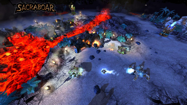 Screenshot z Sacraboar