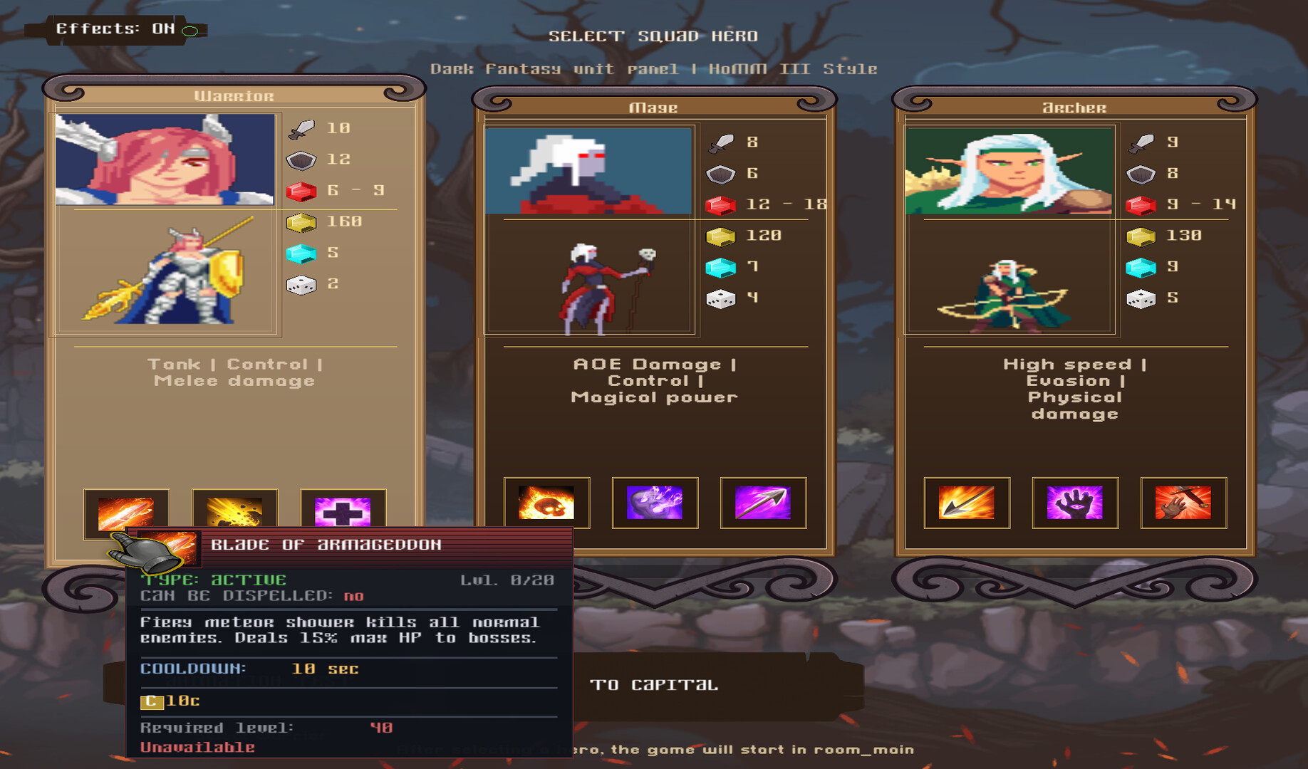 Custom Hero vs Epic Boss  screenshot #1