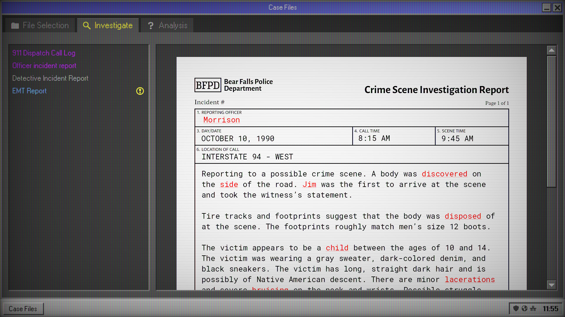 Cold Case: The Red Dress Murder screenshot #4
