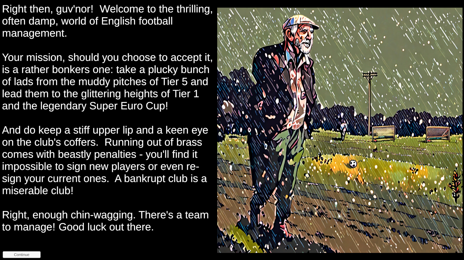 Retro Soccer Manager Sim 89 Featured Screenshot #1