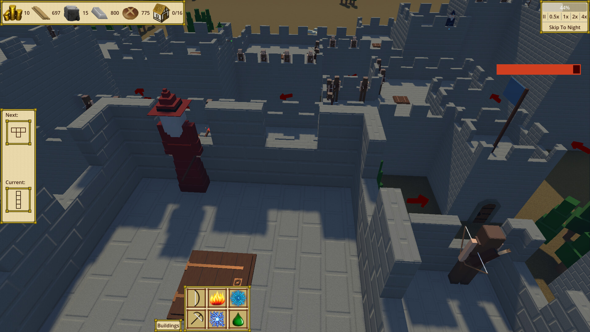 Defense of the Offensive King screenshot #2