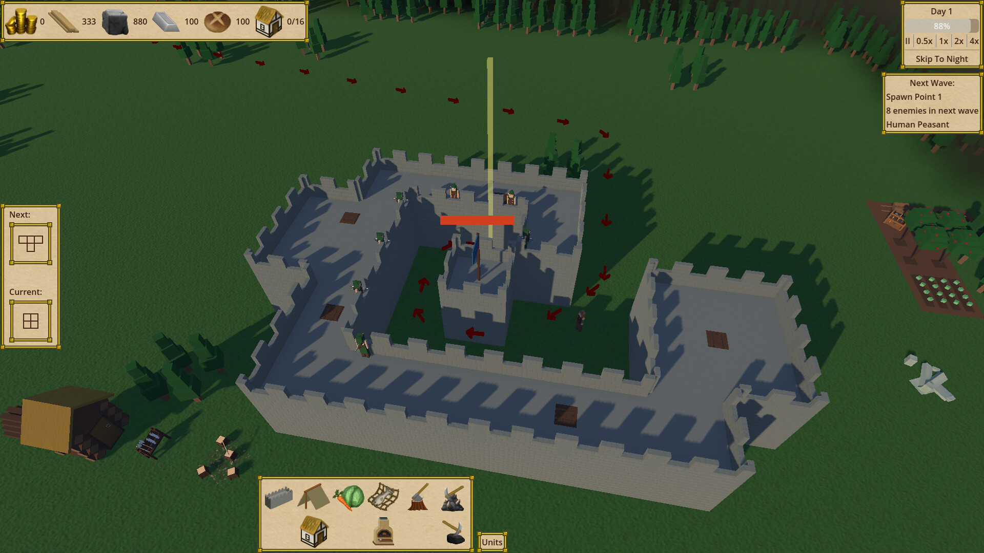 Defense of the Offensive King screenshot 1