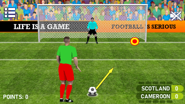 Screenshot of Penalty Shooters 2
