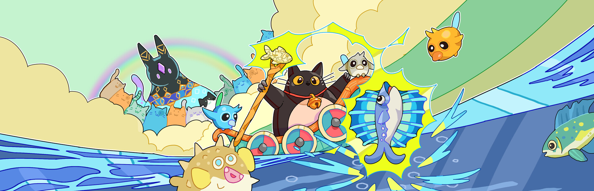 Fish to Cats: Catch & Feed