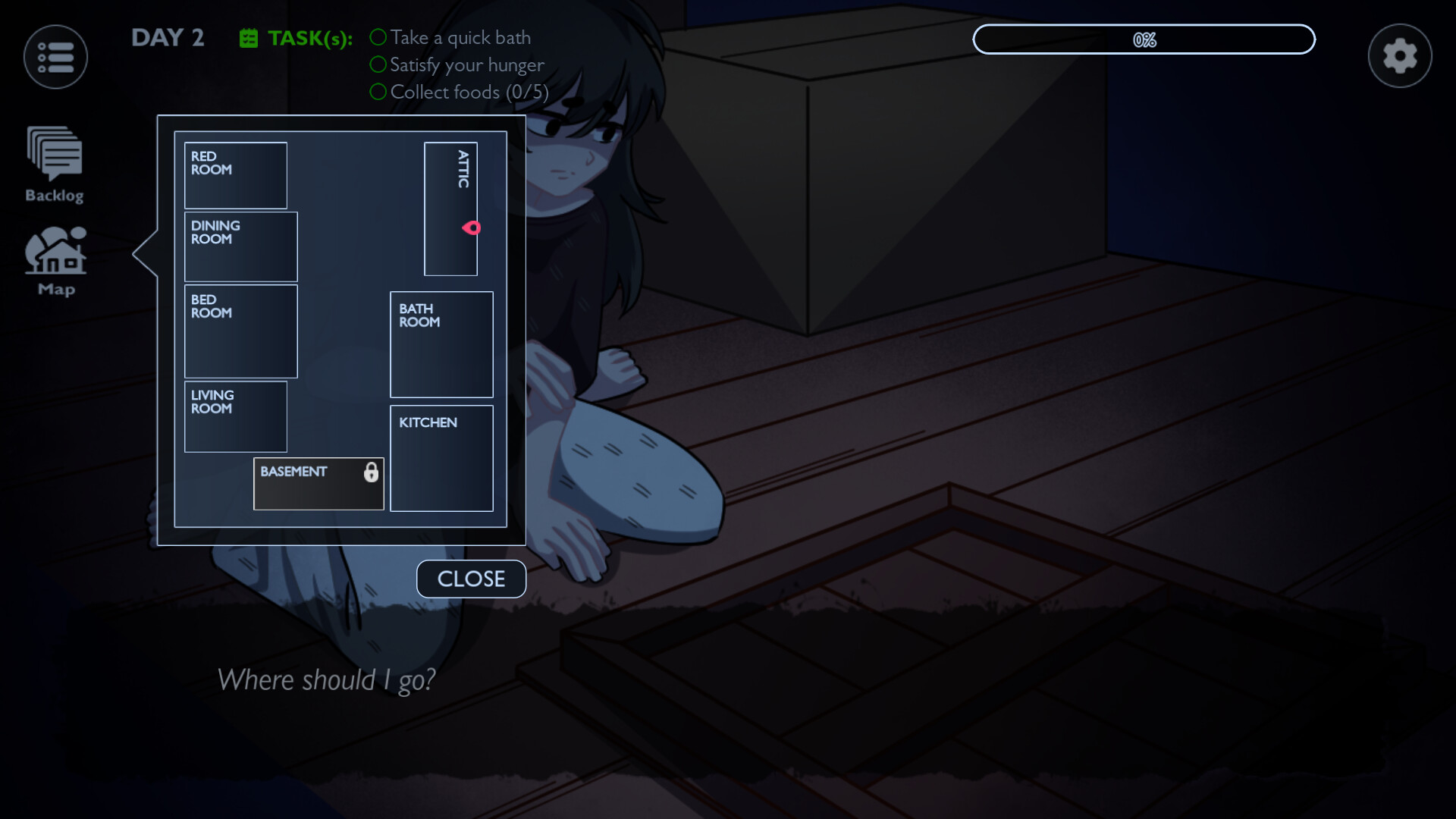 Girl in the Attic screenshot #2