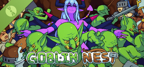 Steam header art for Goblin Nest Demo