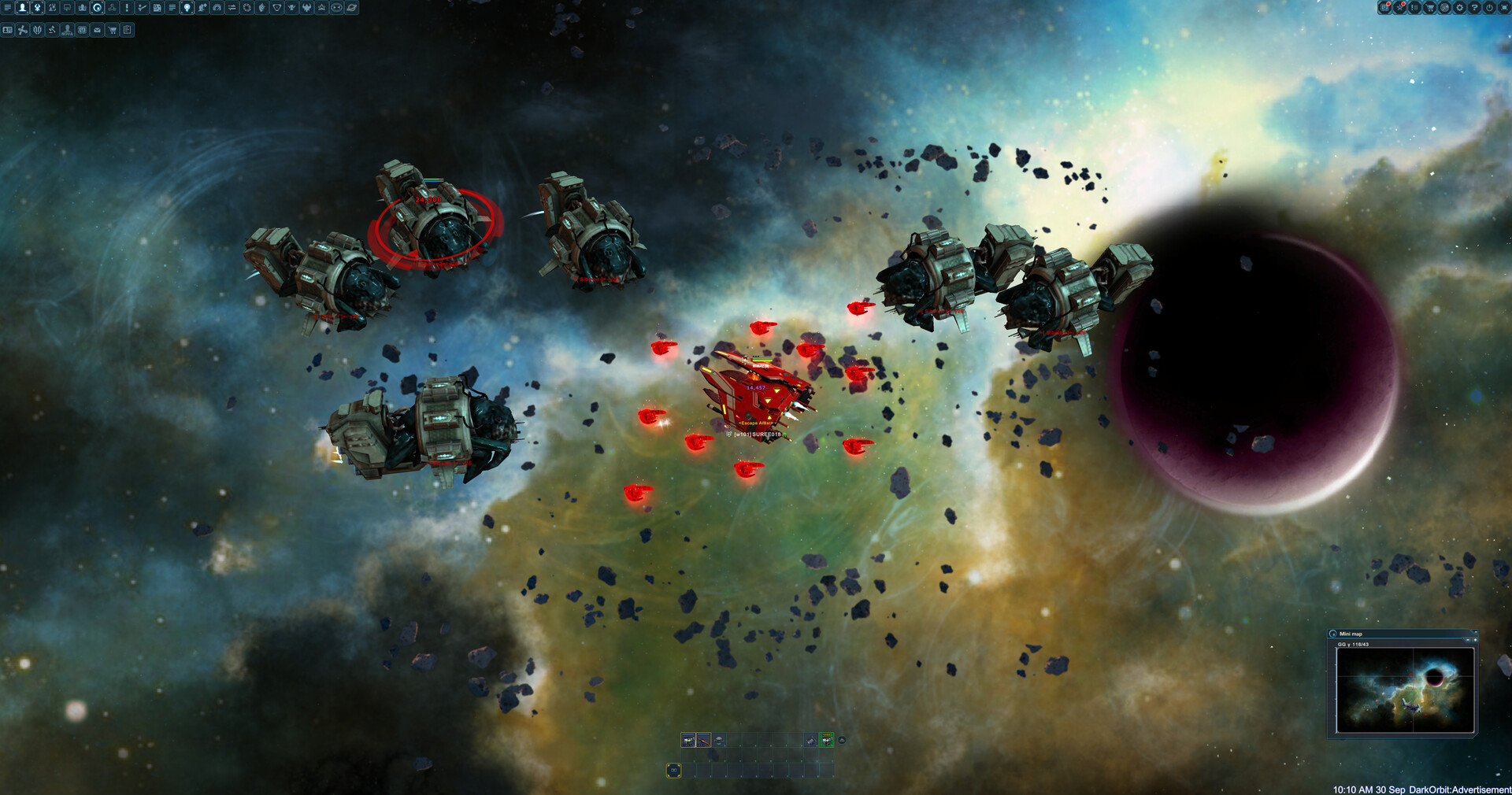 DarkOrbit Reloaded screenshot 1