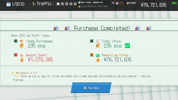 Sunset Game Shop Shayou - Demo