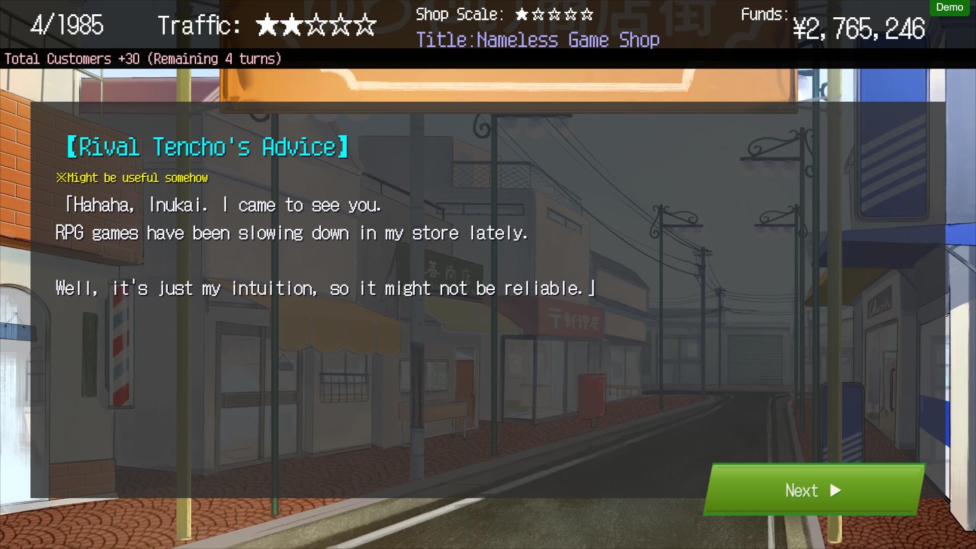#6. Sunset Game Shop Shayou - Demo (Steam) 来自: Lobstudio