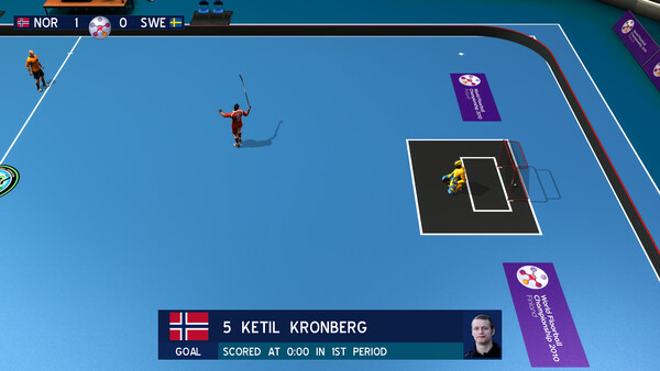 Screenshot of Floorball League 2010