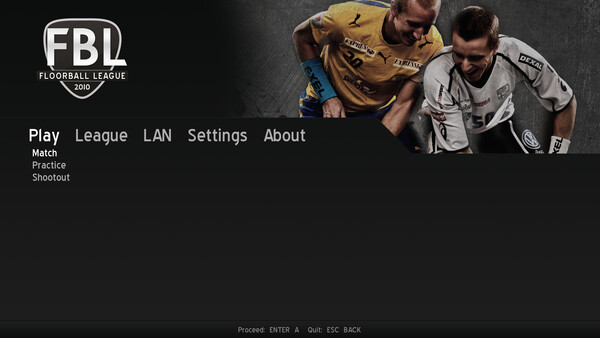 Screenshot of Floorball League 2010
