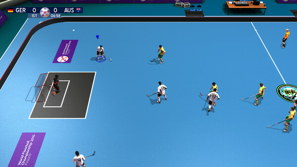 Screenshot of Floorball League 2010