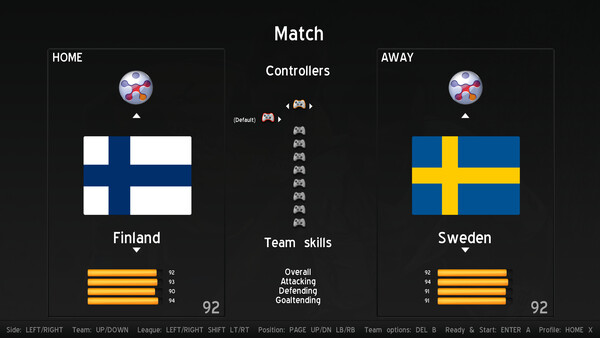 Screenshot of Floorball League 2010