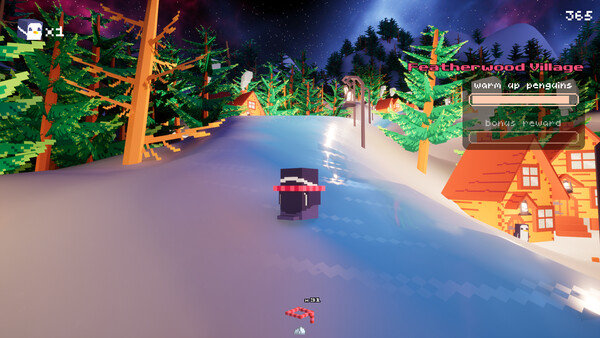 Скриншот из Christmas Luge: The Journey