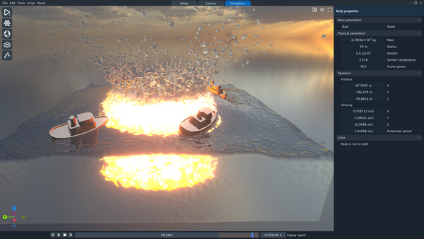 SpaceSim - Astrophysical Simulation Software screenshot 6