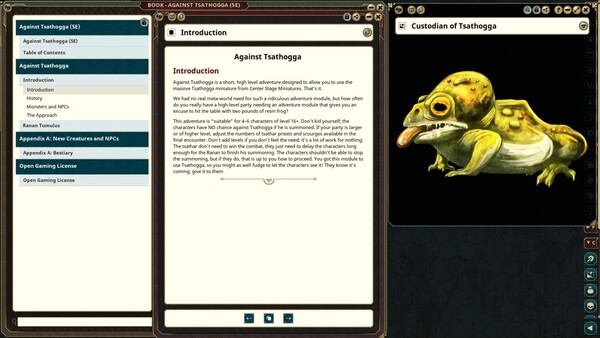 Fantasy Grounds - Against Tsathogga