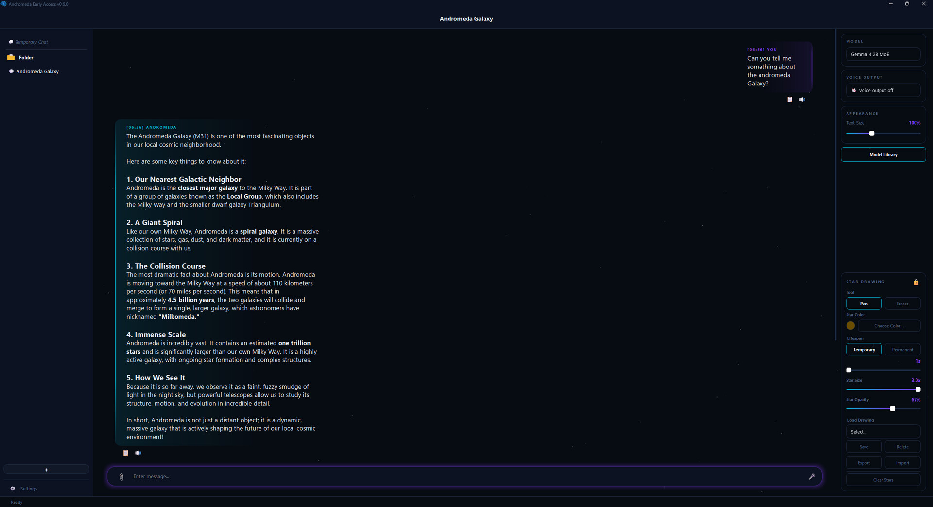 SmarterWaysProductions: Andromeda screenshot 2