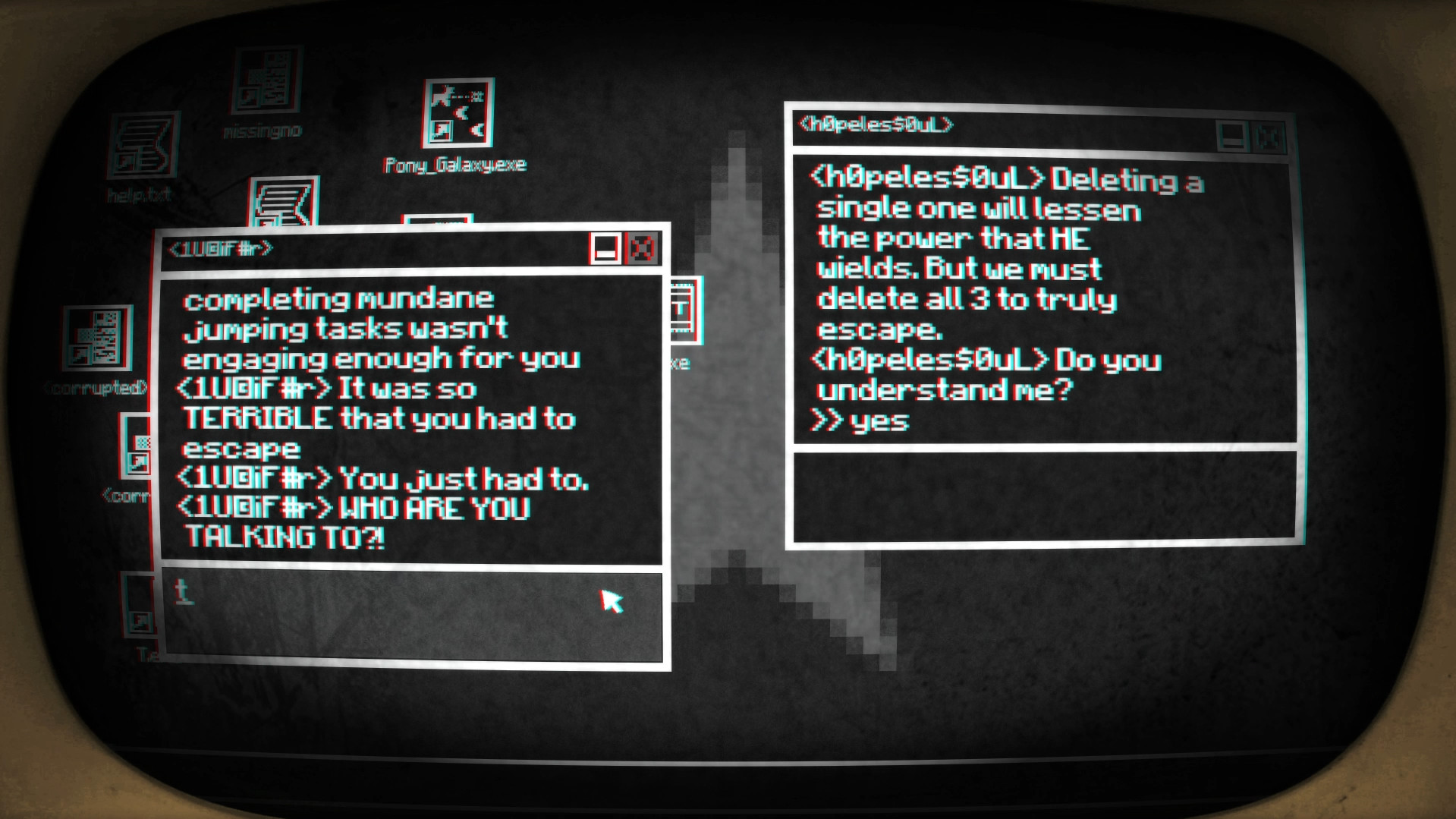 Pony Island (Steam) Giveaway screenshot 7