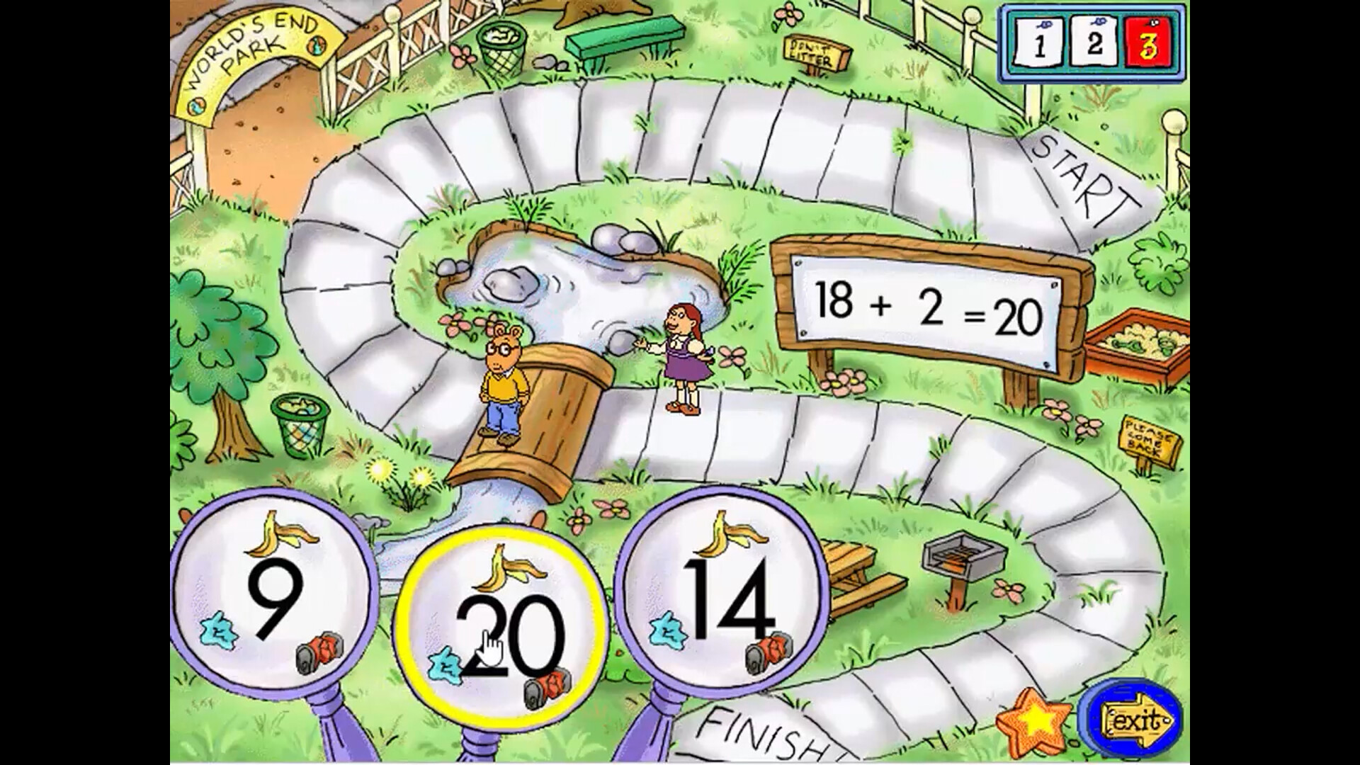 Arthur's 1st Grade screenshot #5