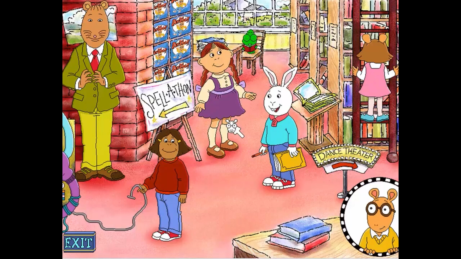 Arthur's Reading Games screenshot #2