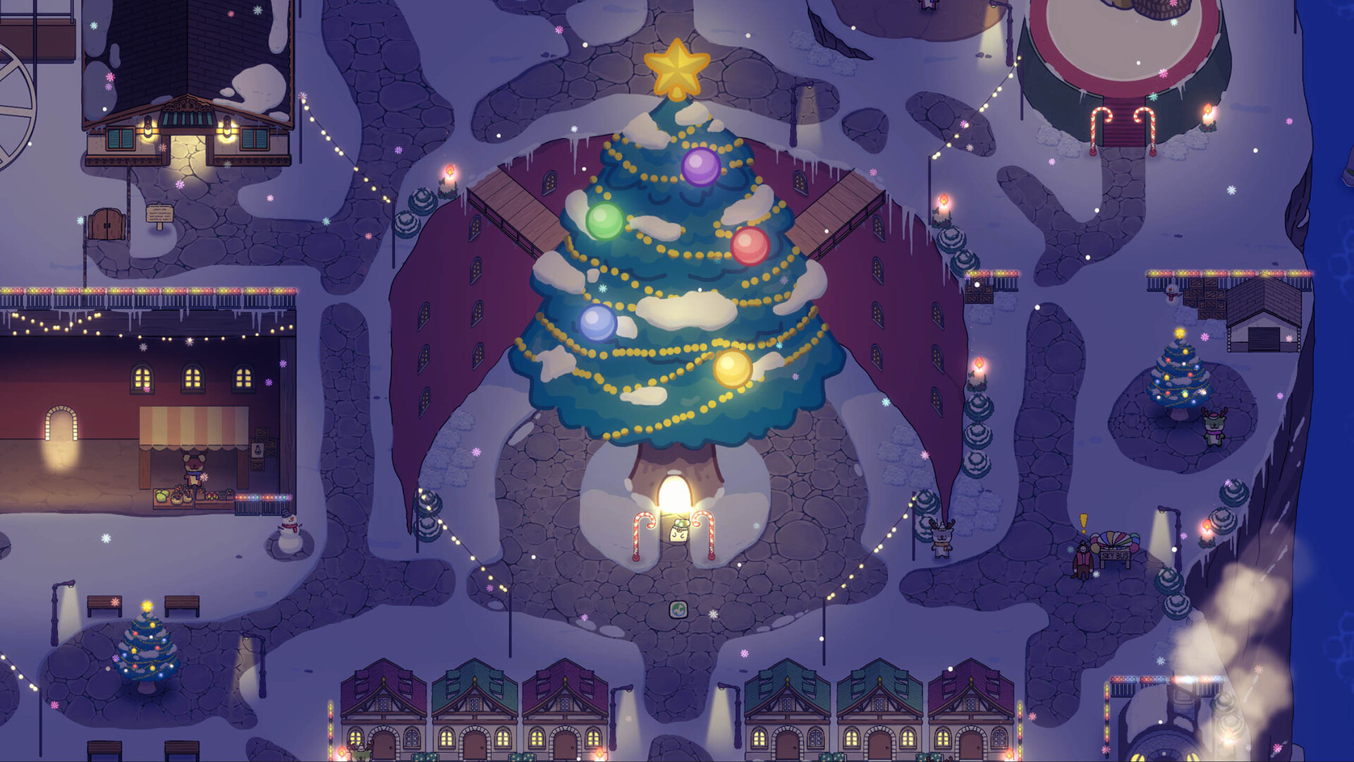 Ogu and the Secret Forest - Winter Festival Blast Featured Screenshot #1