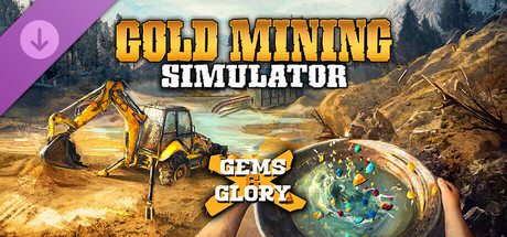 Gold Mining Simulator - Gems & Glory Header Image