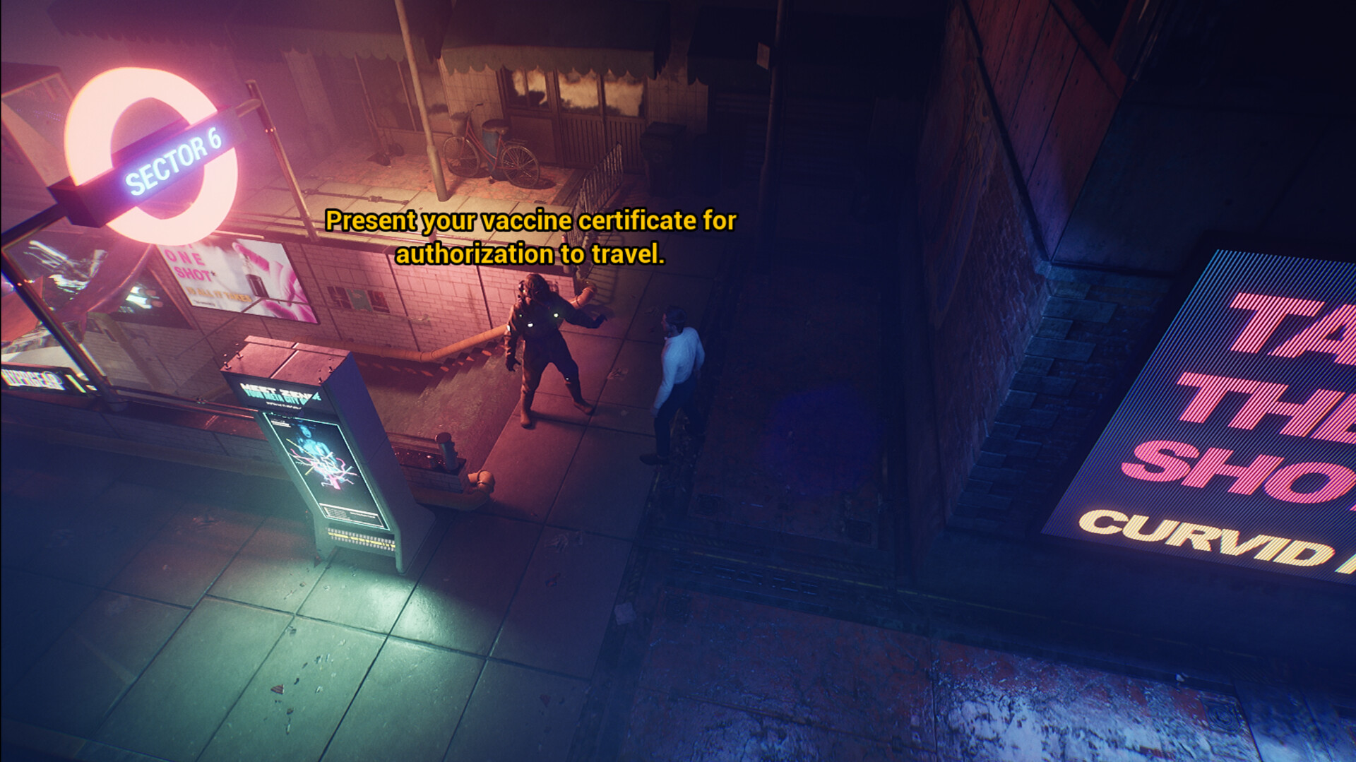 Curvid Nurntine and the Black Vaccine screenshot #7