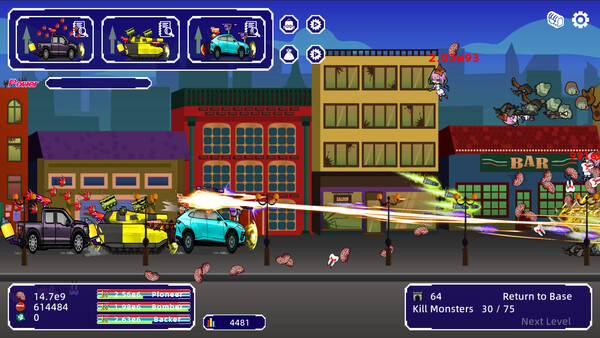 Bomb Vehicle The Idle Clicker - Game Speed Shifter