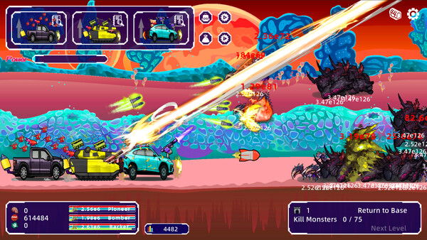 Bomb Vehicle The Idle Clicker - Game Speed Shifter screenshot 4
