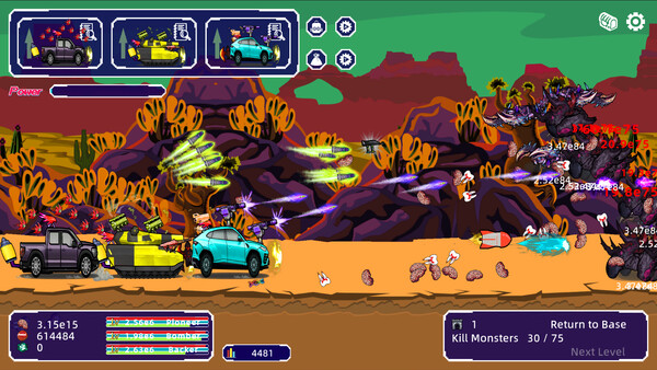 Bomb Vehicle The Idle Clicker - Game Speed Shifter screenshot 3
