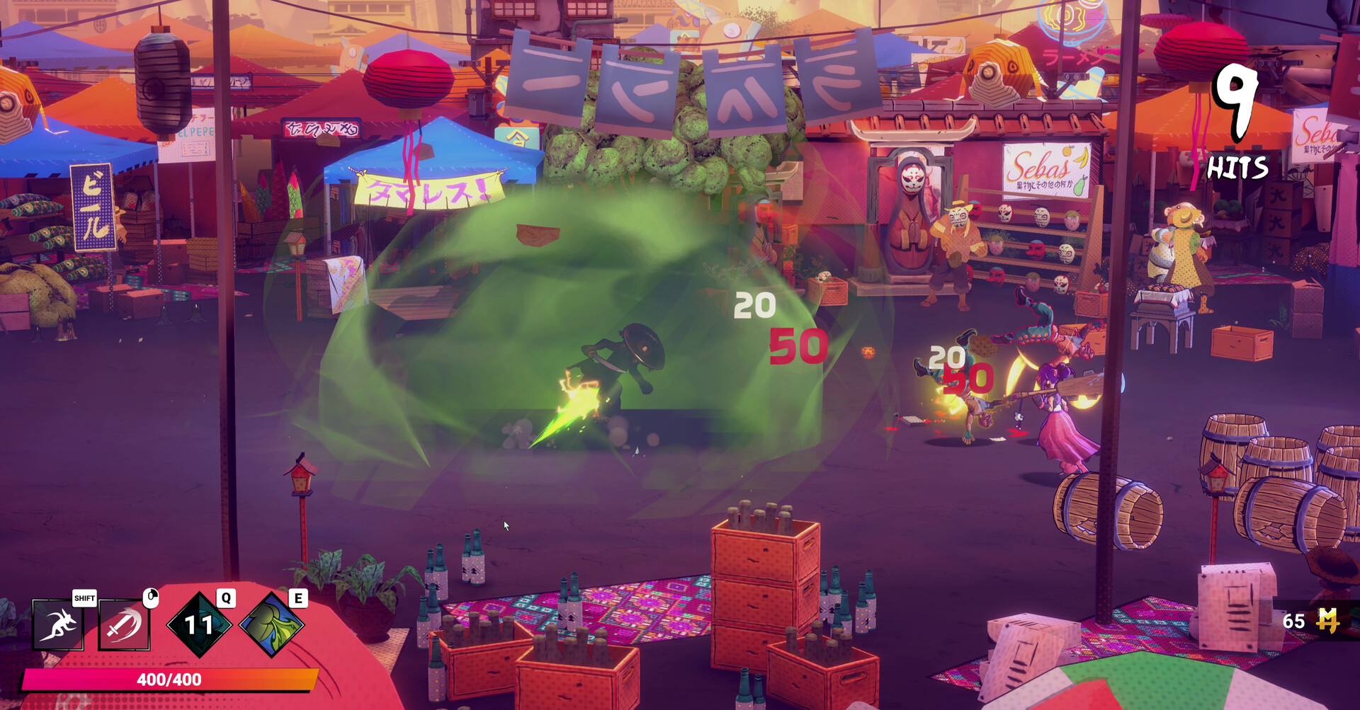 #3. Mexican Ninja Demo (Steam) De: Amber Studio