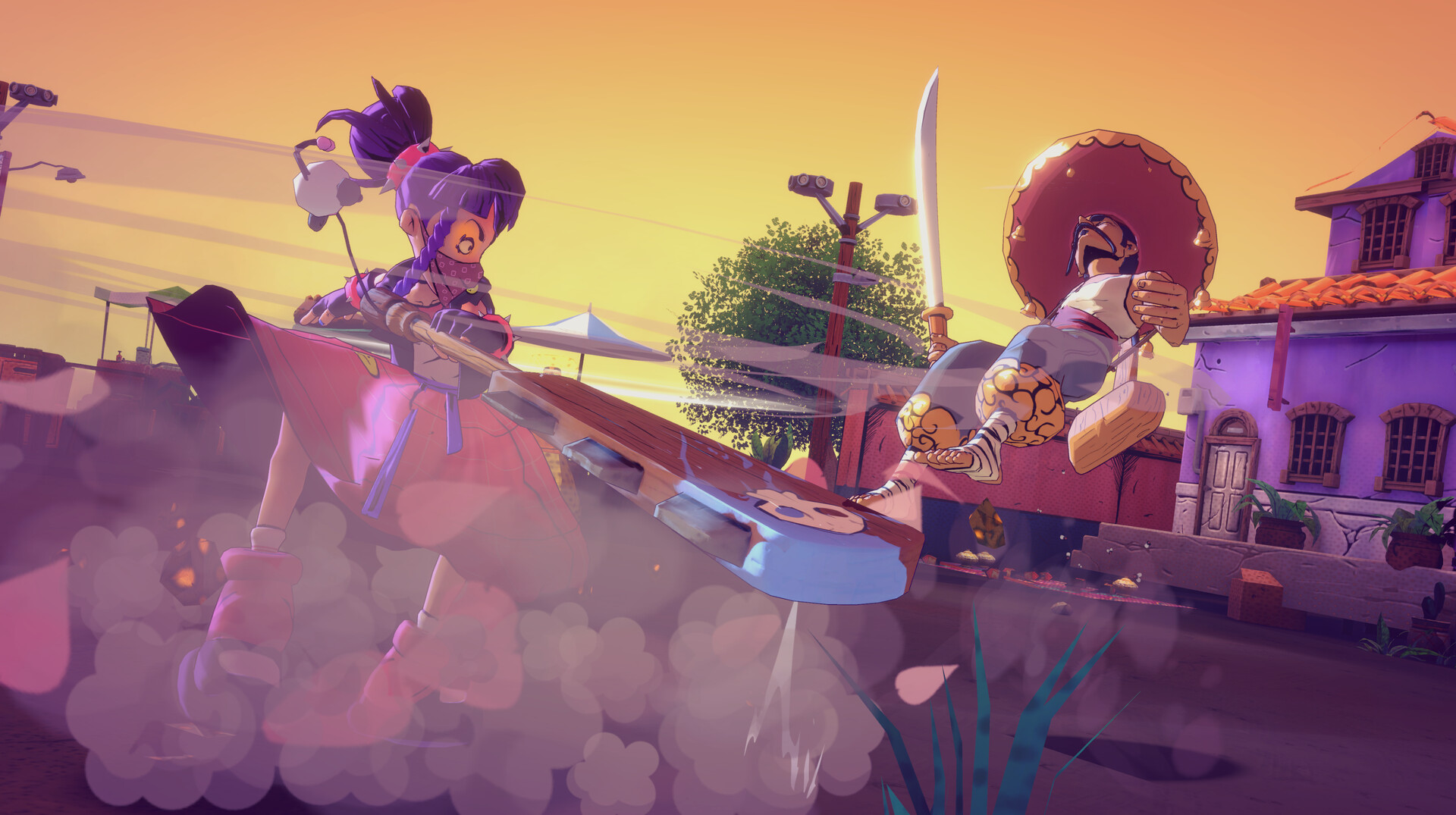#7. Mexican Ninja Demo (Steam) De: Amber Studio