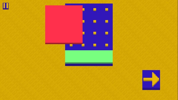 Screenshot of scale2fit gameplay showing in-action mechanics