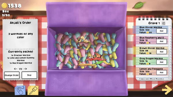 Wormies video 4