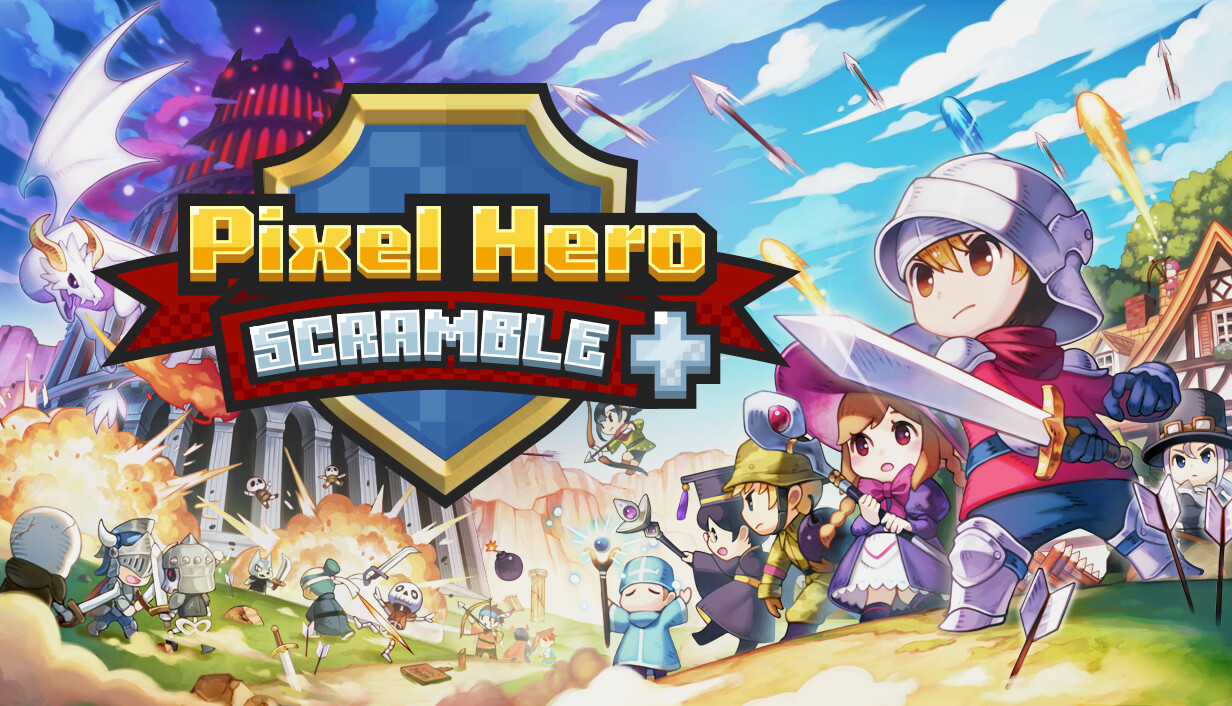 PixelHeroScramble Plus cover art